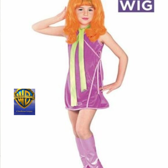 Daphne Costume Kids Girl Medium 5-7 years New!